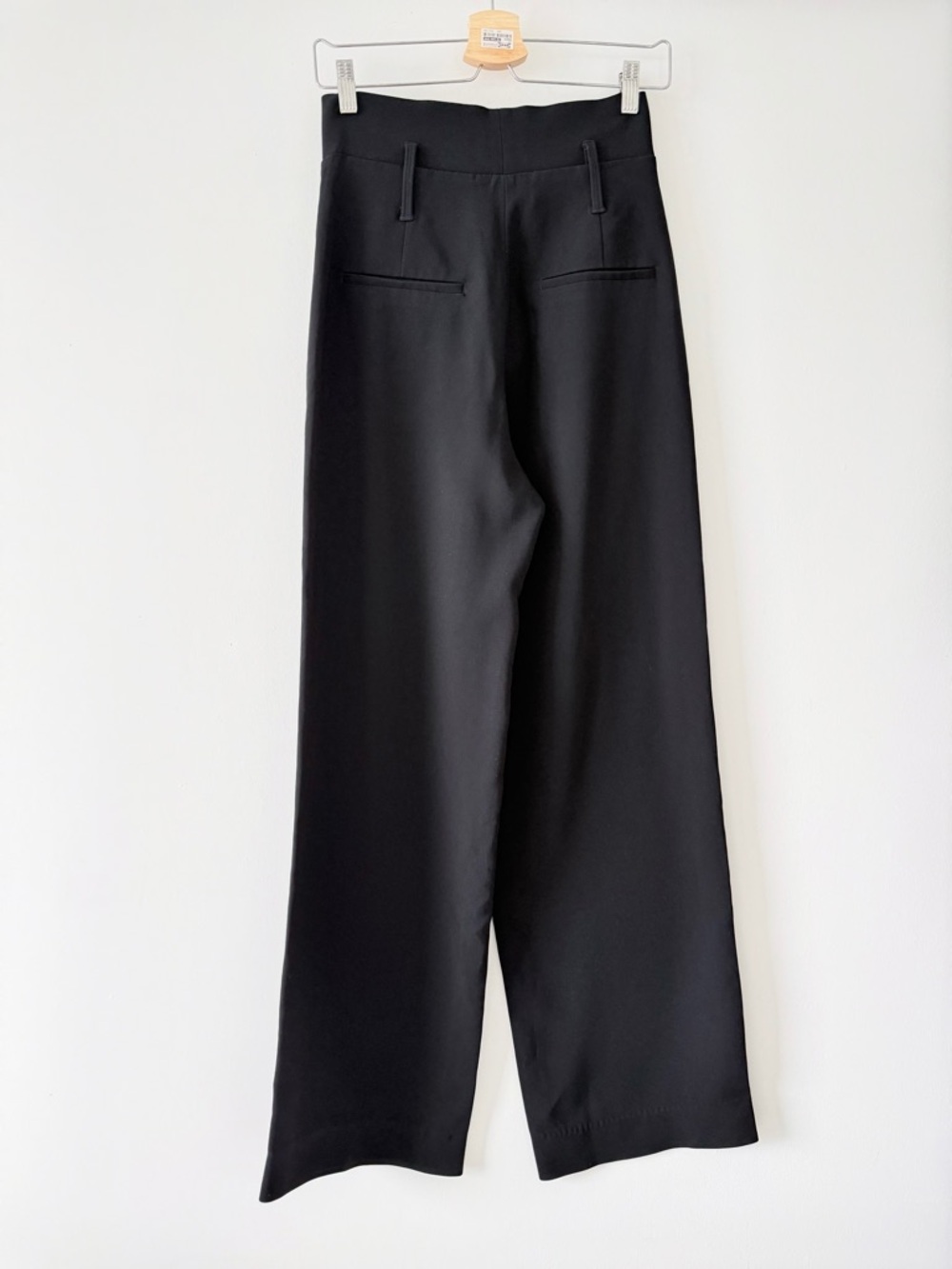 Aritzia Babaton Jermaine Black High Waist Wide Leg Pants Size 2 - Picture 7 of 12